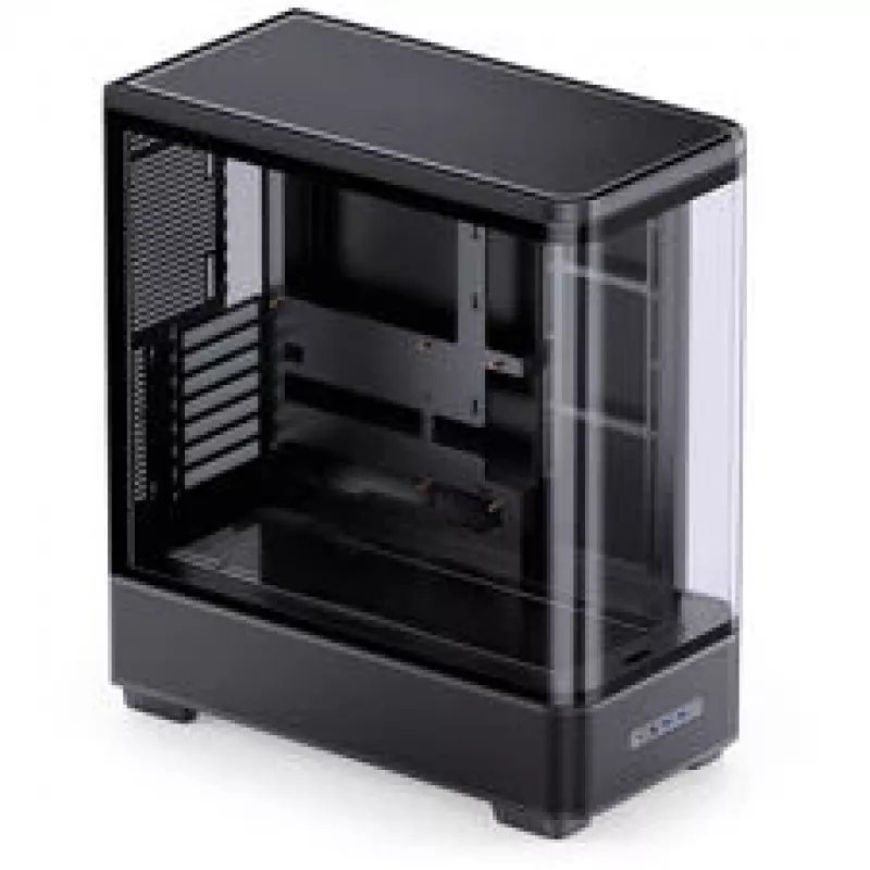 Jonsbo TK-5 Midi-Tower, ATX, Grūdintas stiklas - Juoda