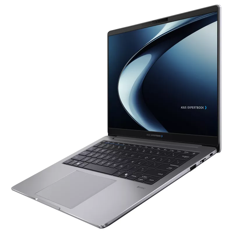 ASUS ExpertBook PM5 PM5406CGA-NZ0035X verslo nešiojamas kompiuteris, AMD Ryzen AI 9 HX 470, 14 colių WQXGA, 64GB DDR5, 1TB SSD, Windows 11 Pro, vokiška QWERTZ klaviatūra