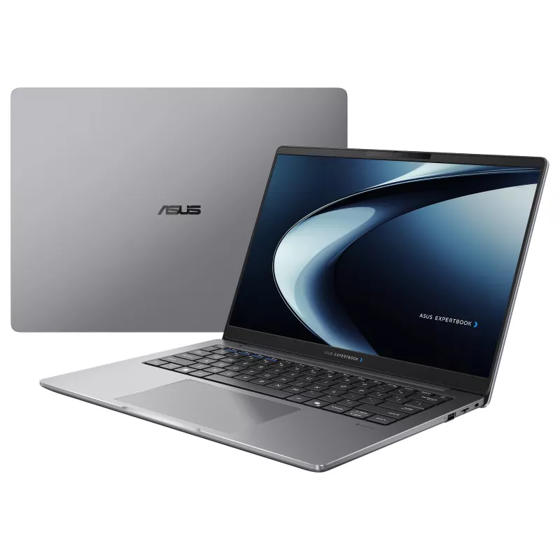 ASUS ExpertBook PM5 PM5406CGA-NZ0035X verslo nešiojamas kompiuteris, AMD Ryzen AI 9 HX 470, 14 colių WQXGA, 64GB DDR5, 1TB SSD, Windows 11 Pro, vokiška QWERTZ klaviatūra