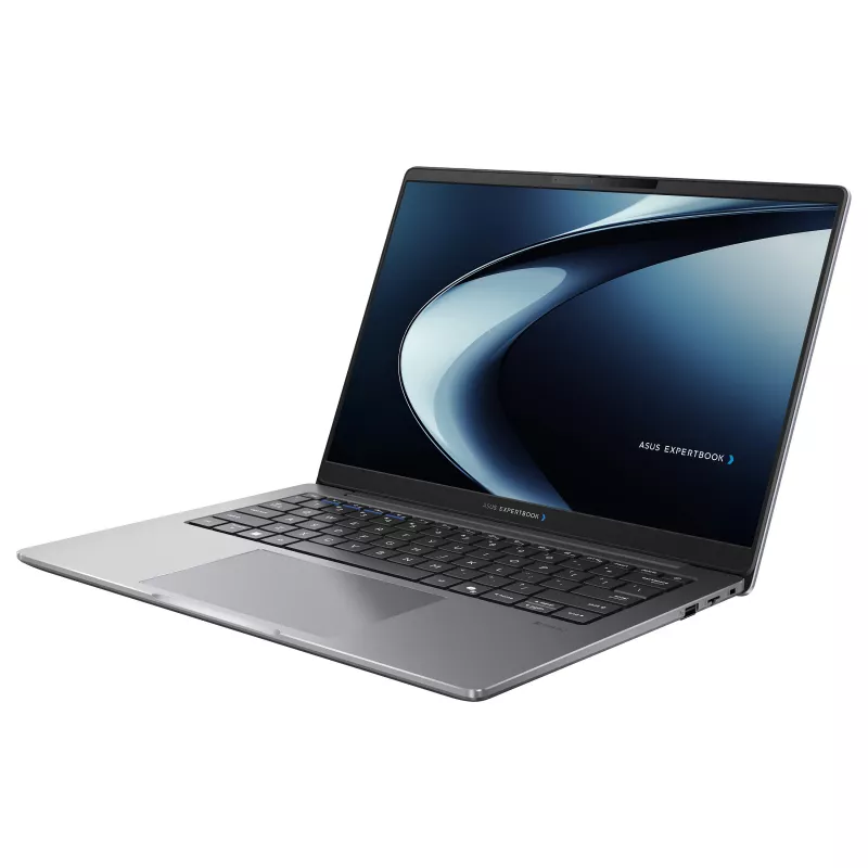 ASUS ExpertBook PM5 PM5406CGA-NZ0035X verslo nešiojamas kompiuteris, AMD Ryzen AI 9 HX 470, 14 colių WQXGA, 64GB DDR5, 1TB SSD, Windows 11 Pro, vokiška QWERTZ klaviatūra