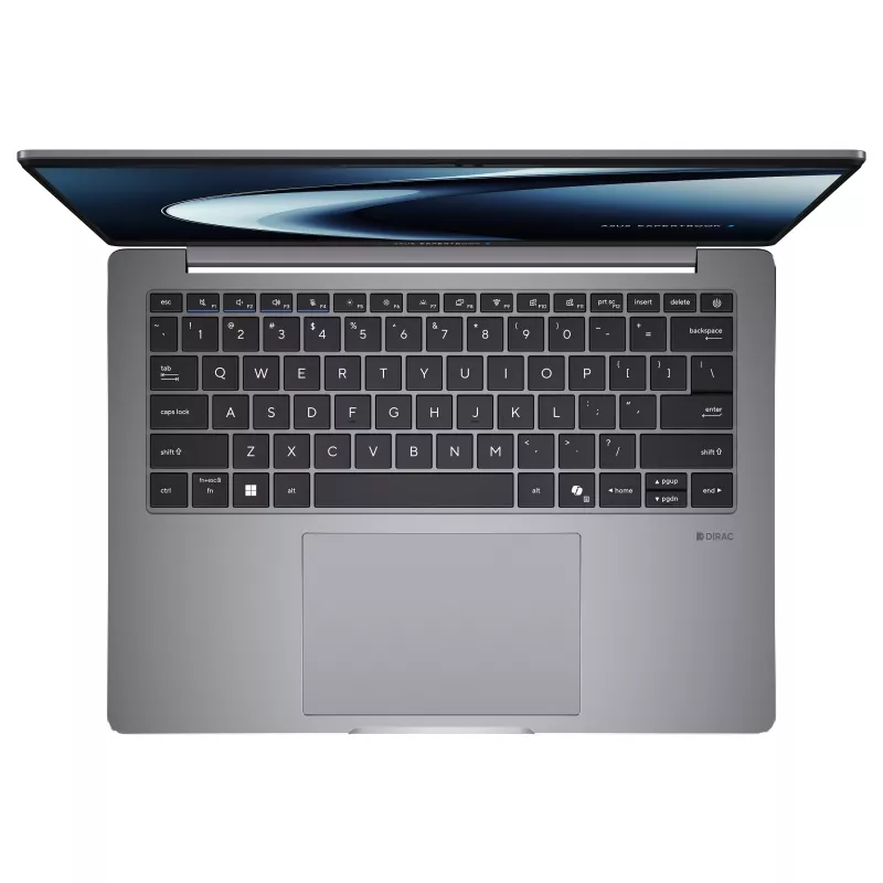 ASUS ExpertBook PM5 PM5406CGA-NZ0035X verslo nešiojamas kompiuteris, AMD Ryzen AI 9 HX 470, 14 colių WQXGA, 64GB DDR5, 1TB SSD, Windows 11 Pro, vokiška QWERTZ klaviatūra