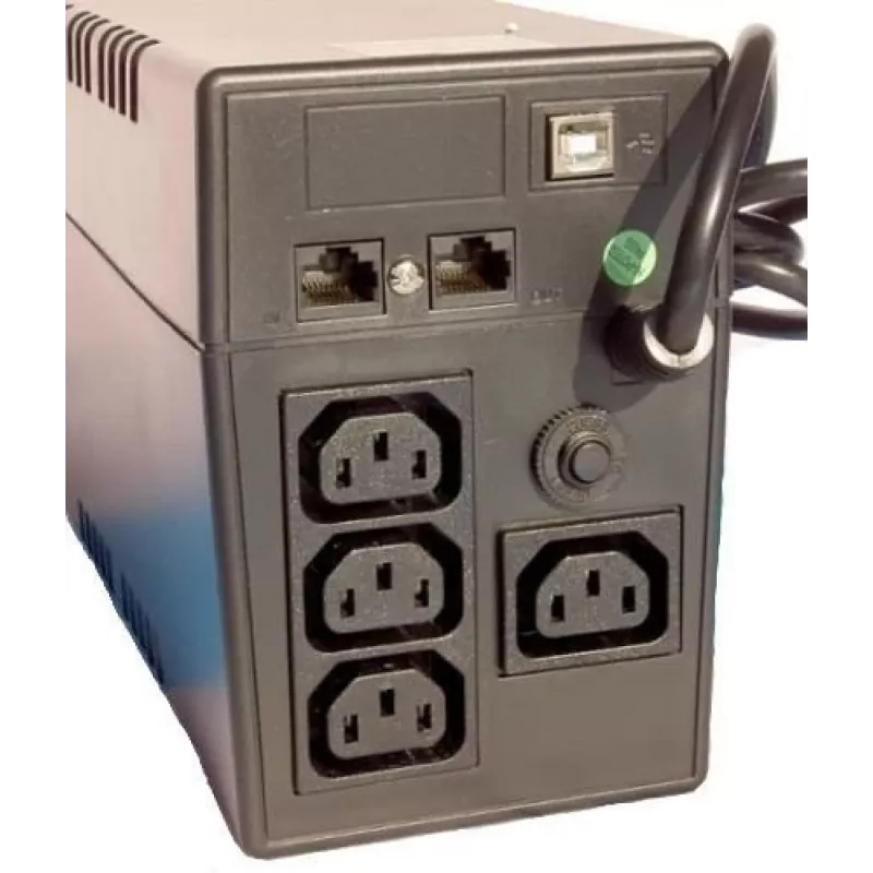 Orvaldi VPS 800 Nepertraukiamo maitinimo šaltinis (UPS) Line-Interactive 0,8 kVA 480 W 4 AC lizdai