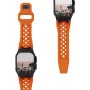 URBAN ARMOR GEAR UAG Monarch Strap, skirtas Apple Watch Ultra/44/45/46mm - Oranžinis / Titanium Black