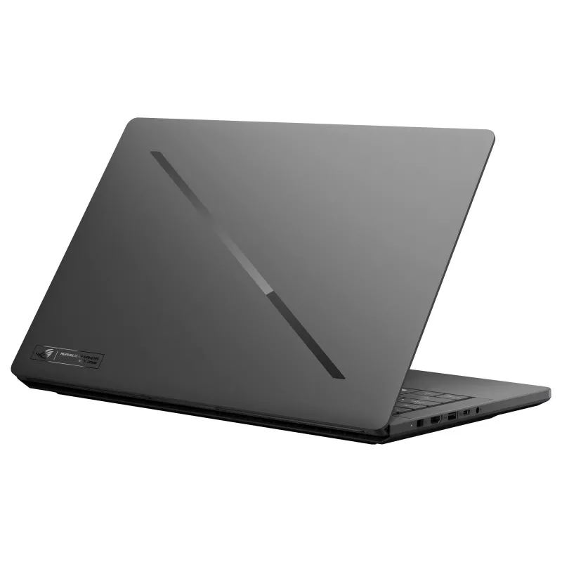 ASUS ROG Zephyrus G14 GU405AW-SY033W nešiojamas žaidimų kompiuteris, Intel Core Ultra 9 185H, 64GB RAM, 2TB SSD, NVIDIA GeForce RTX 5080, 14 colių 2.8K OLED, Windows 11 Home, Platinum White