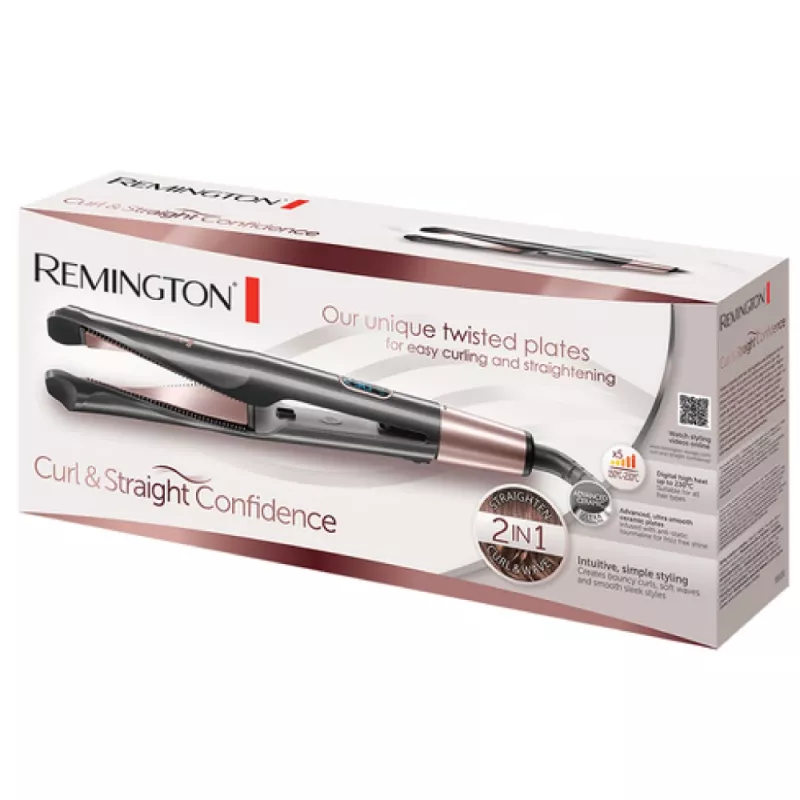 Remington S6606 Hair Straightener Black/Bronze