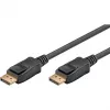 GOOBAY Essential DisplayPort Cable 8K/120Hz, 3m, Black, DisplayPort 2.1