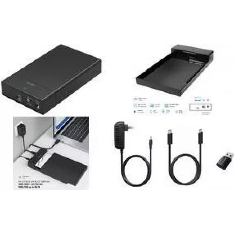 LogiLink UA0460 Išorinis HDD korpusas 3,5 inch SATA USB 3.0