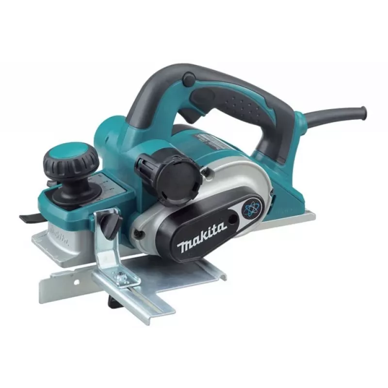 Makita KP0810C Elektrinis rankinis oblius 1050W 12000 RPM 82mm obliavimo plotis, tinklinis, juodas žalias