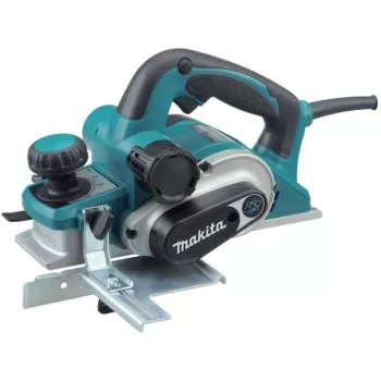 Makita KP0810C Elektrinis rankinis oblius 1050W 12000 RPM 82mm obliavimo plotis, tinklinis, juodas žalias