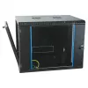 EFB-ELEKTRONIK 19 inch sieninis spintos korpusas 9U, fiksuotas, vientisas, RAL 9005, gylis 450 mm (691709VTS.45)