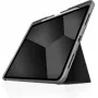 STM Dux Plus Folio, skirtas iPad Pro 11 colių / iPad Air 4/5 kartos - Juoda/Skaidri