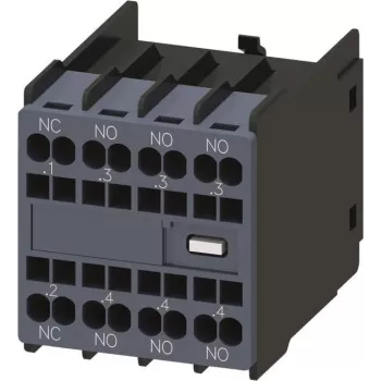 Siemens SIRIUS 3RH2911-2HA31 Pagalbinis kontaktų blokas 3NO+1NC Sraigtiniai gnybtai Montavimas priekyje