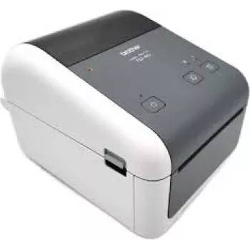 Brother TD-4215D tiesioginio terminio spausdinimo etikečių spausdintuvas, 203 dpi, 4 colių, USB/Serial, juoda/pilka