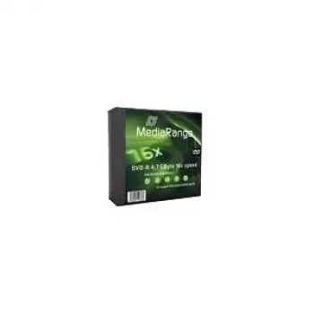 MediaRange 5 x DVD-R 4.7 GB 16x Slim Jewel Case MR418