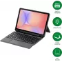 4smarts Keyboard Case Solid Pro QWERTZ, skirtas Samsung Galaxy Tab S10 Lite (496609)