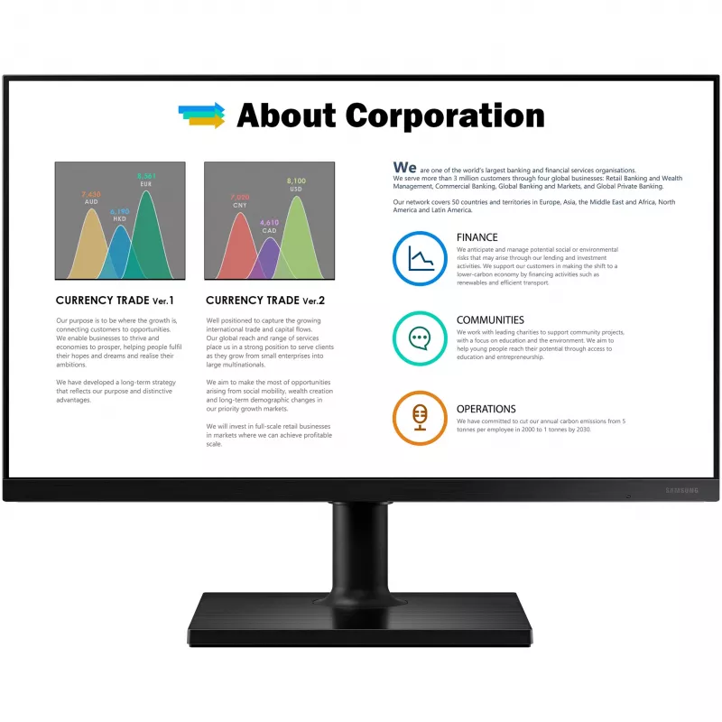 Samsung LF27T450FQRXEN 27 inch Full HD IPS Monitor - Juoda