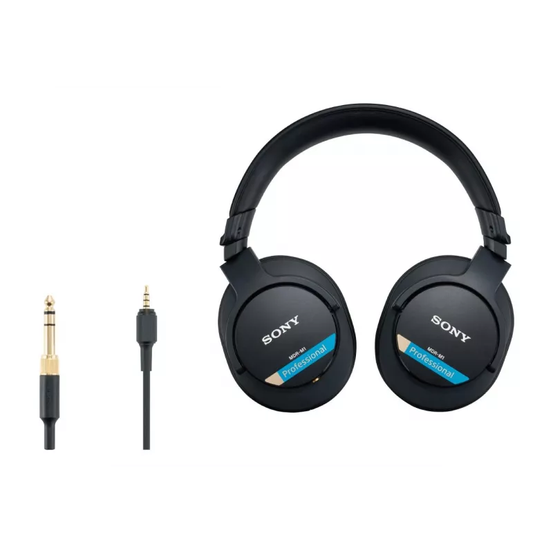 Sony MDR-M1 uždaros studijos ausinės – juodos