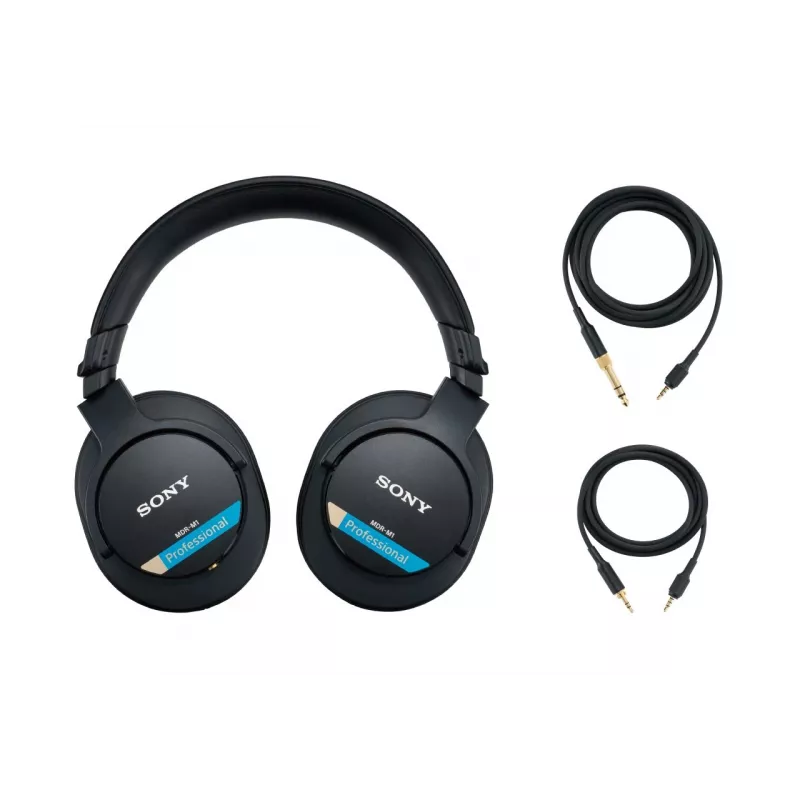 Sony MDR-M1 uždaros studijos ausinės – juodos