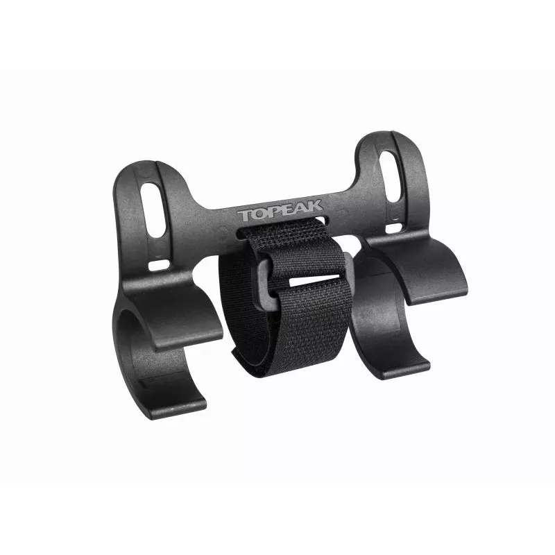 TOPEAK Mountain DA G dvigubo veikimo mini rankinis siurblys su slėgio matuokliu