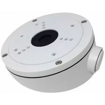 Hikvision DS-1281ZJ-S Jungiamoji dėžutė kupolinėms/bokštinėms kameroms, balta, aliuminio lydinys