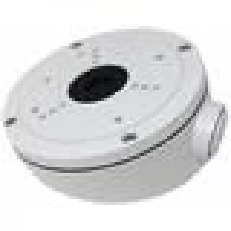 Hikvision DS-1281ZJ-S Jungiamoji dėžutė kupolinėms/bokštinėms kameroms, balta, aliuminio lydinys