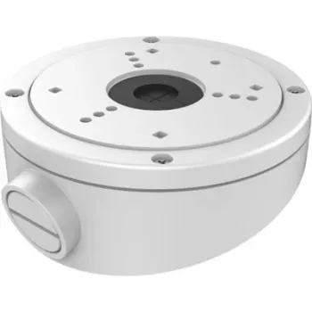 Hikvision DS-1281ZJ-S Jungiamoji dėžutė kupolinėms/bokštinėms kameroms, balta, aliuminio lydinys