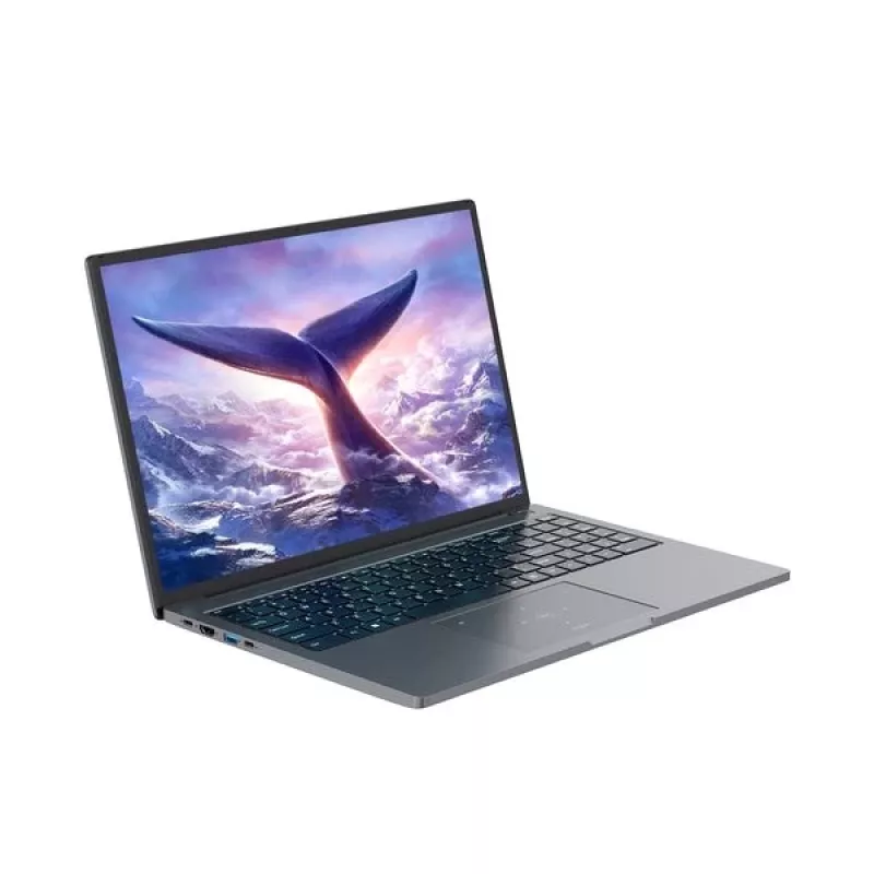 Blackview GamiBook-8 Ryzen 7 7735HS 16 inch WUXGA Anti-Glare 16GB 512GB Bluetooth Backlit Keyboard Fingerprint Reader Windows 11 Pro Pilka