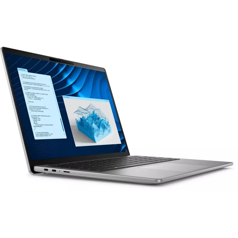 Dell Latitude 5455 nešiojamas kompiuteris, Snapdragon X Plus X1P-42-100, 16 GB RAM, 512 GB SSD, 14,0 inch FHD+ ekranas, Qualcomm Adreno grafika, pirštų atspaudų skaitytuvas, FHD IR kamera, apšviesta klaviatūra, Windows 11 Pro, 3 metų ProSupport