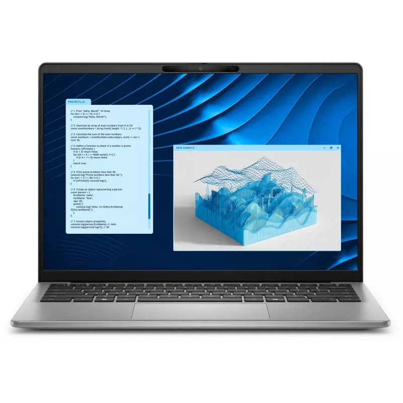 Dell Latitude 5455 nešiojamas kompiuteris, Snapdragon X Plus X1P-42-100, 16 GB RAM, 512 GB SSD, 14,0 inch FHD+ ekranas, Qualcomm Adreno grafika, pirštų atspaudų skaitytuvas, FHD IR kamera, apšviesta klaviatūra, Windows 11 Pro, 3 metų ProSupport