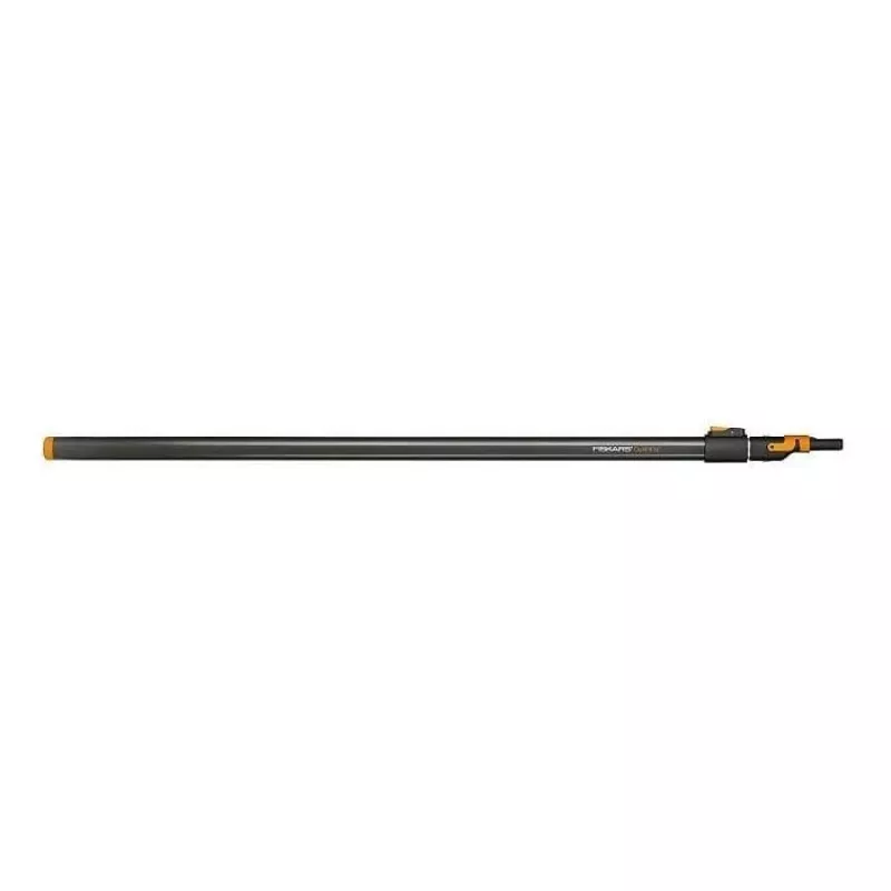 Fiskars OneClick Telescopic Extension Rod 1.5-2.5 m Aluminium Black/Orange