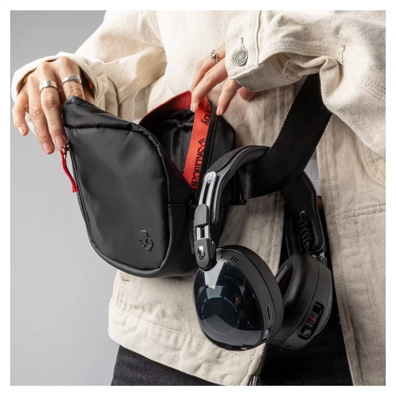 Skullcandy Aviator 900 ANC TWS belaidės ausinės su aktyviu triukšmo slopinimu, juodos