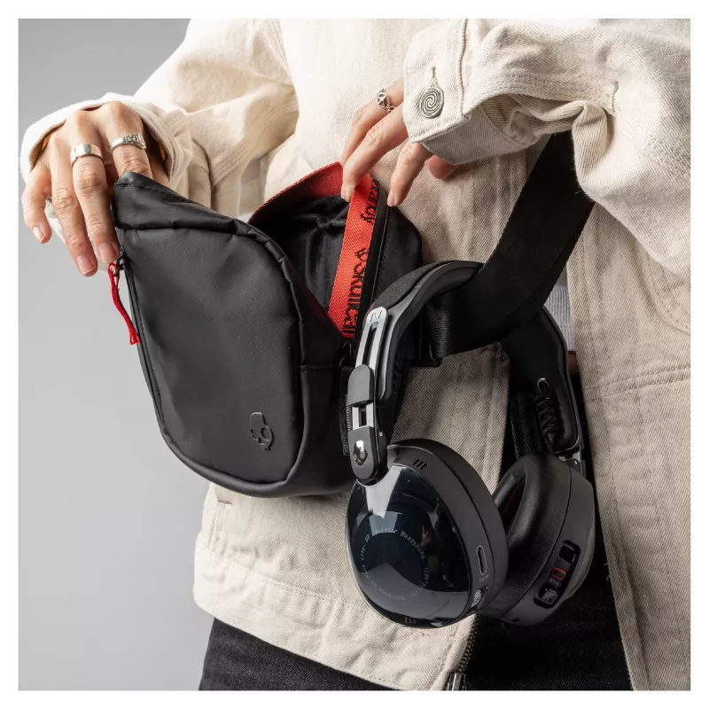 Skullcandy Aviator 900 ANC TWS belaidės ausinės su aktyviu triukšmo slopinimu, juodos