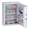 OLYMPIA GOsafe 50B raktų seifas su elektroniniu kodu, 50 kabliukų, pilkas, montuojamas ant sienos, tvirtas plienas