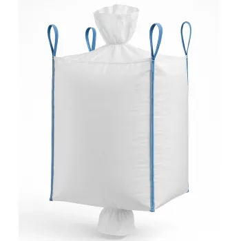EXTRALINK Big Bag U+2 90x90x160cm 1000kg su iškrovimo rankove
