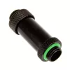 Bitspower Aqua-Pipe II (41-69mm) rezervuarams - G1/4 sriegis, matinė juoda