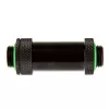 Bitspower Aqua-Pipe II (41-69mm) rezervuarams - G1/4 sriegis, matinė juoda
