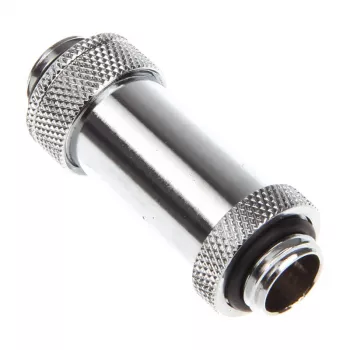 Bitspower Aqua-Pipe II (41-69mm) rezervuarams - G1/4 sriegis, blizgus sidabras