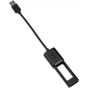 Targus USB-C į USB-A 3.0 adapterio kabelis 10 cm juodas