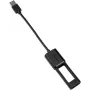 Targus USB-C į USB-A 3.0 adapterio kabelis 10 cm juodas