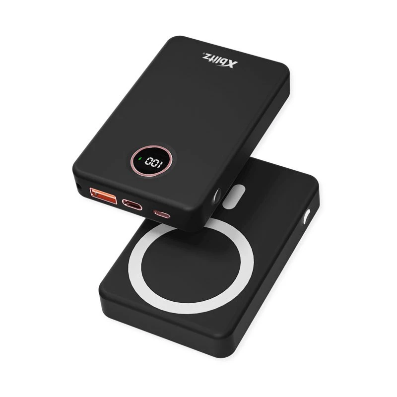 XBLITZ MAGBOOST 10000mAh belaidis maitinimo bankas juodas