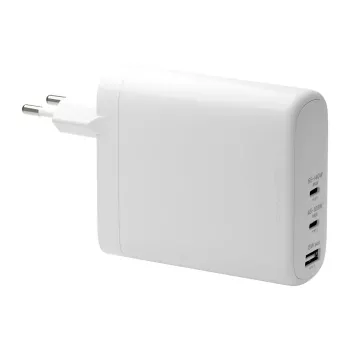 dbramante1928 USB-C & USB-A GaN Wall Charger 140W PD 3.1 White