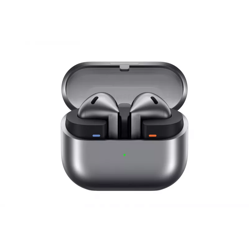 Samsung Galaxy Buds3 True Wireless Stereo (TWS) Į ausį įdedamos ausinės su aktyviu triukšmo slopinimu, Bluetooth 5.4, IP57, sidabrinės