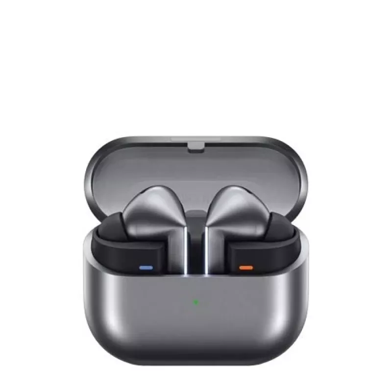 Samsung Galaxy Buds3 True Wireless Stereo (TWS) Į ausį įdedamos ausinės su aktyviu triukšmo slopinimu, Bluetooth 5.4, IP57, sidabrinės