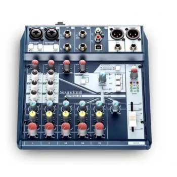 Soundcraft Notepad-8FX Analoginis maišymo pultas su Lexicon efektais