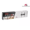 MACLEAN MC-665 Fiksuotas TV sieninis laikiklis 32-55 colių ekranams, juodas, iki 40 kg, VESA 400x400