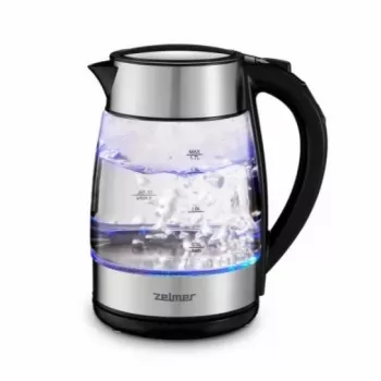 Zelmer ZCK8026 Elektrinis virdulys 1,7 L 2200 W Juodas, Skaidrus