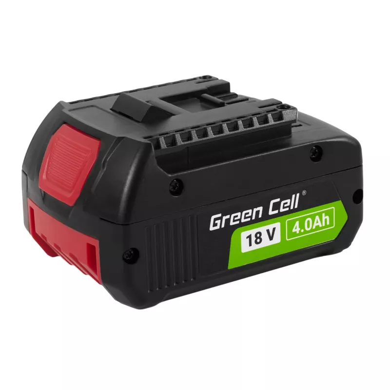 Green Cell PTBO18V4 Belaidžio įrankio baterija 18V 4Ah Li-Ion, skirta Bosch elektriniams įrankiams, pakaitalas GBA1600Z00038