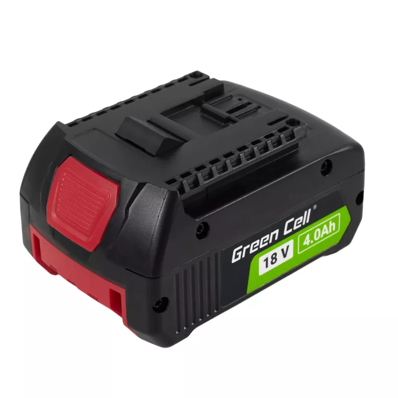Green Cell PTBO18V4 Belaidžio įrankio baterija 18V 4Ah Li-Ion, skirta Bosch elektriniams įrankiams, pakaitalas GBA1600Z00038