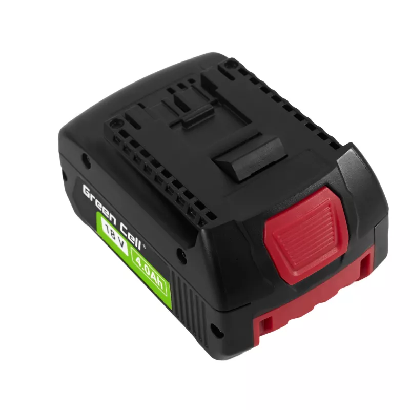 Green Cell PTBO18V4 Belaidžio įrankio baterija 18V 4Ah Li-Ion, skirta Bosch elektriniams įrankiams, pakaitalas GBA1600Z00038