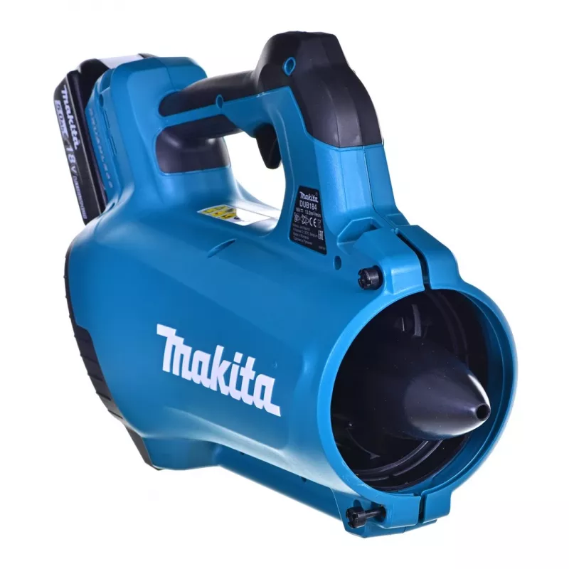 Makita DUB184RT belaidis lapų pūstuvas 176 km/h 18 V juoda mėlyna